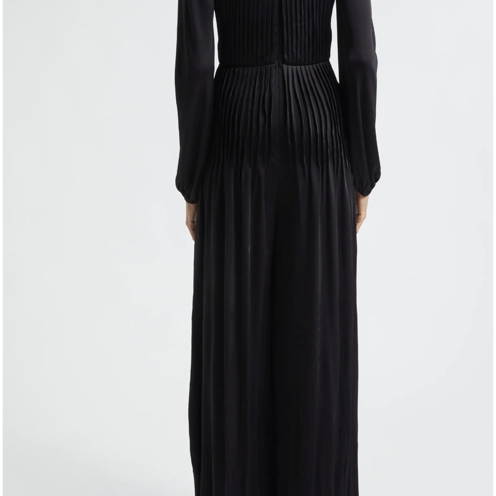 FARM Rio Black Ribbed Jumpsuit - Picture 3 of 9